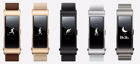 Modos de actividad física en la Huawei TalkBand B3