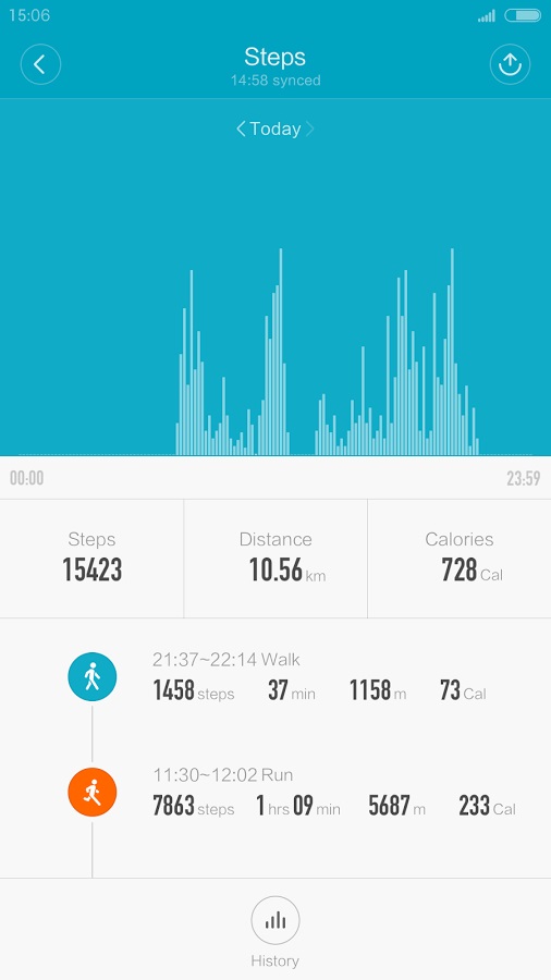 App Xiaomi Mi Fit