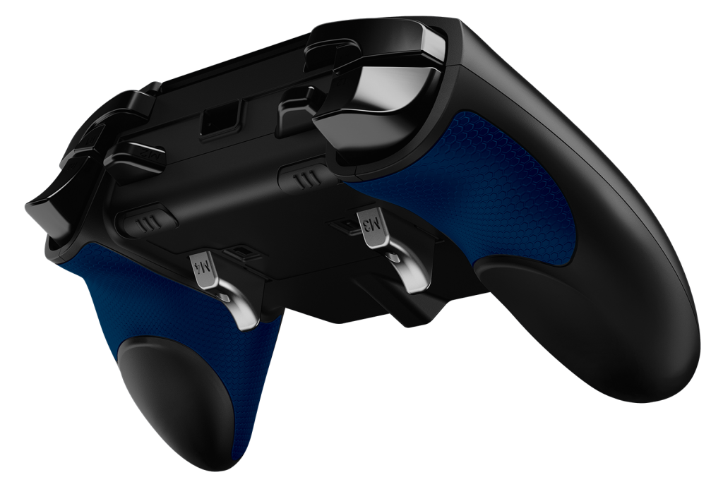 Bumpers y gatillos en el Razer Raiju