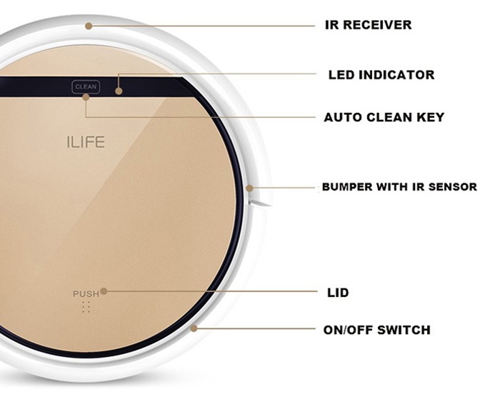 iLife V5 Pro diseño