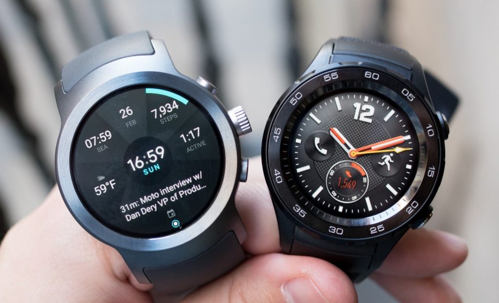 lg watch sport vs huawei watch 2