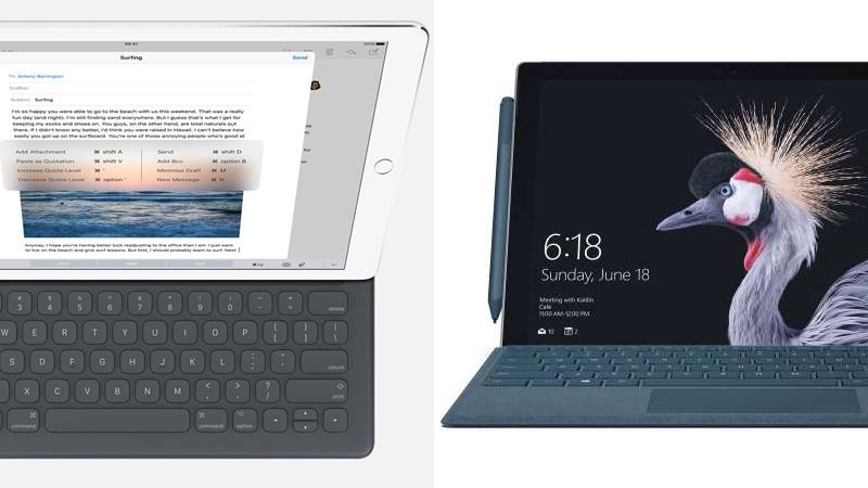 iPad Pro 12.9 vs Surface Pro 5