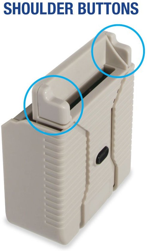 Botones L y R en el Hyperkin SmartBoy