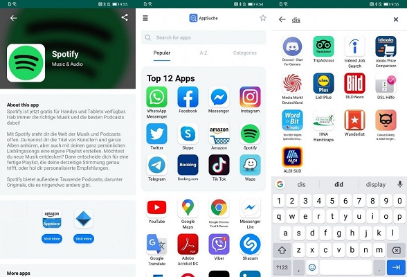 Huawei App Search