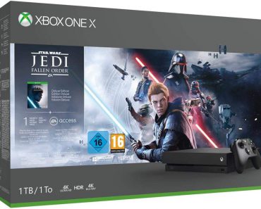 ¡¡Regalada!! Xbox One X con 44% de descuento, con juego Stars Wars Jedi por 279€, por tiempo limitado