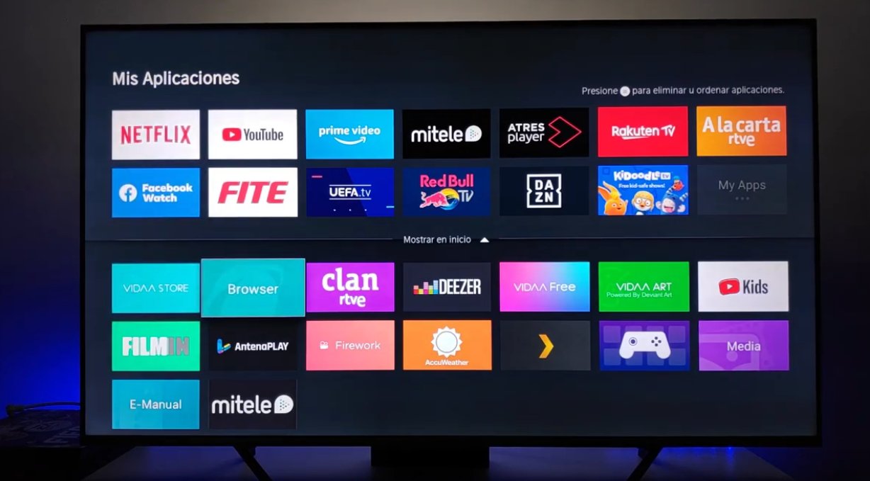 Vidaa, qué es, sistema operativo de las Smart TV Hisense 2024