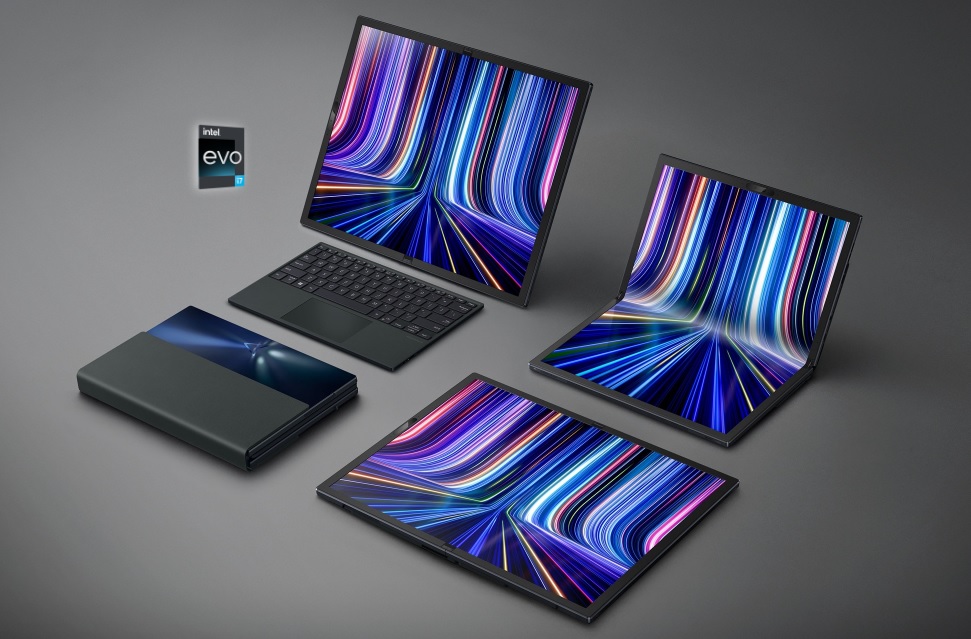 Portatil con pantalla flexible y plegable Asus Zenbook 17 Fold