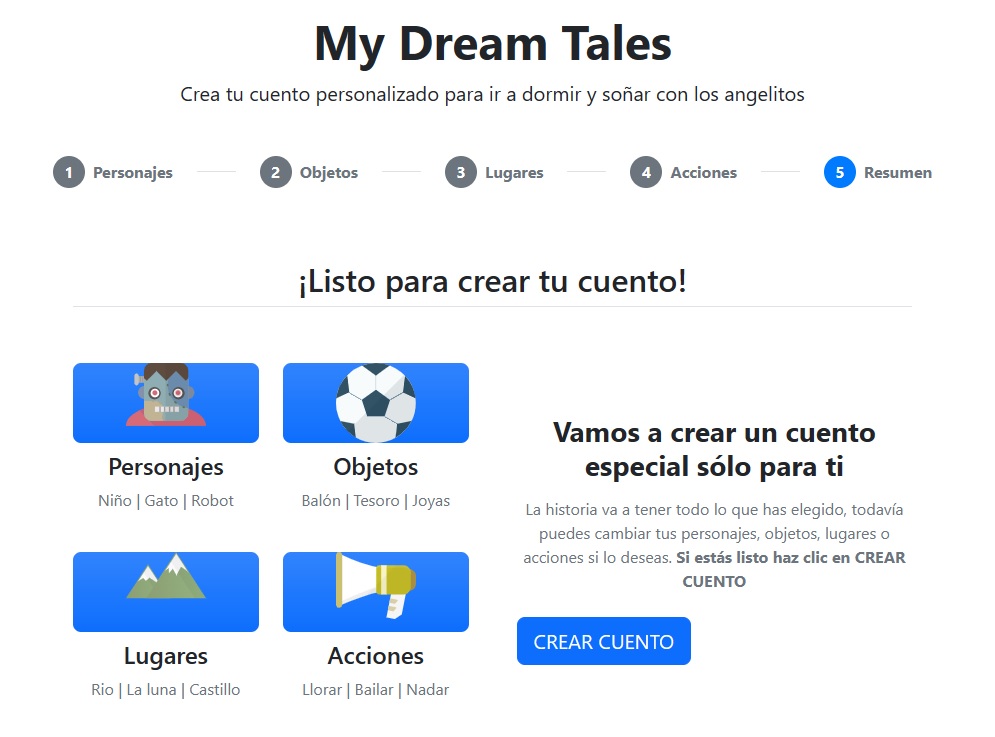 Cuentos en pdf totalmente gratis, mydreamtales