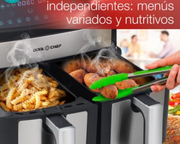 Freidora de aire Dual Chef precio y opiniones