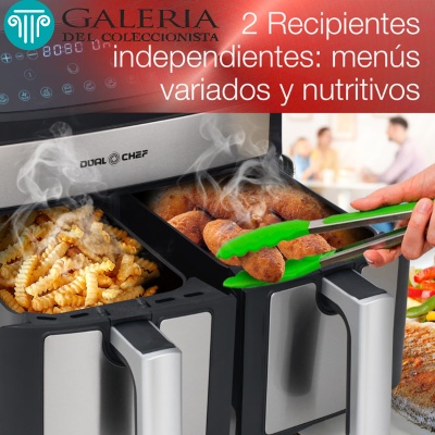 Freidora de aire Dual Chef precio y opiniones